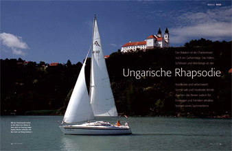 German YACHT magazine - Ungarishe Rhapsoide