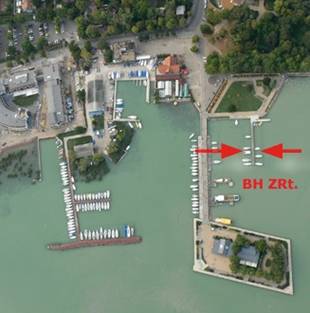 Balatonfüred, BHRT Hajóállomás