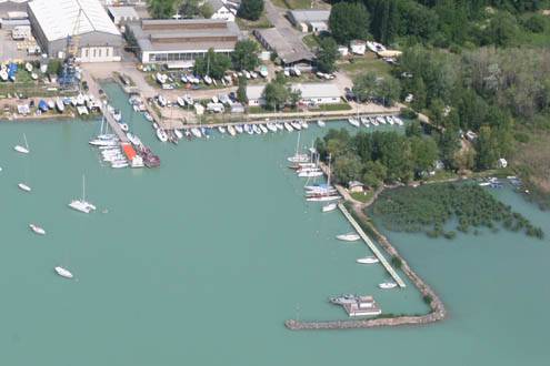 Balatonfüred, Hajógyár Marina, Balaton