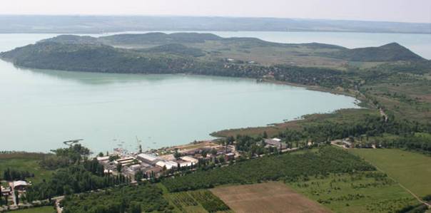 Balatonfüred, Hajógyár Marina, Tihany Halbinsel