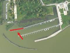 Keszthely, BHRT Hafen